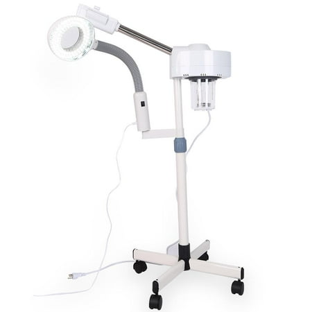 Professional Skin Care VBESTLIFE Facial Steamer,2in1 Facial Steamer with LED 3X Magnifying Floor Lamp Machine Multifunction Facial Sauna Professional Humidifier Home Facial Beauty Facial Clean Skin Care Tool ()