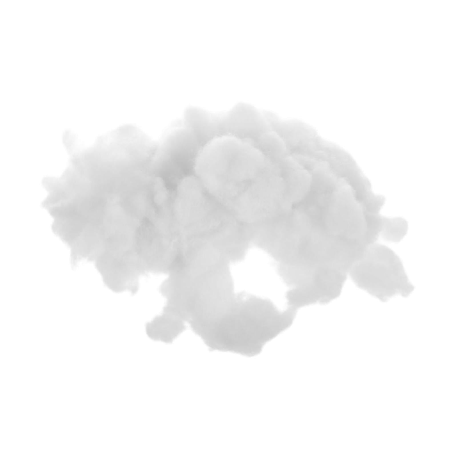 HOMYL Crafts White Fiberfill DIY Toys Stuffing Supplies Soft PP Cotton Home Decoration 500g