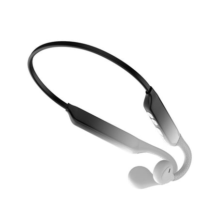 Winter Savings Clearance! SuoKom Lightweight Bluetooth Headphones For Sports&Exercise  Noise Cancelling Stereo Neckband Wireless Headset，Gradient Ear Hook Conduction Earphone