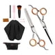 thumbnail image 1 of Tijeras de peluquería Capas de corte de pelo Tela Tijeras de salón Juego de herramientas Cortador naranja, 1 of 8