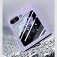 thumbnail image 5 of for Samsung Galaxy Z Flip 5 Case with Screen Protector, Ultra Thin Full Body Protective Phone Case Cover for Samsung Z Flip 5 5G FG Pink, 5 of 13