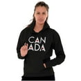 thumbnail image 4 of Canada Maple Leaf Flag Patriotic Hoodie Sweatshirt Women Men Brisco Brands M, 4 of 6