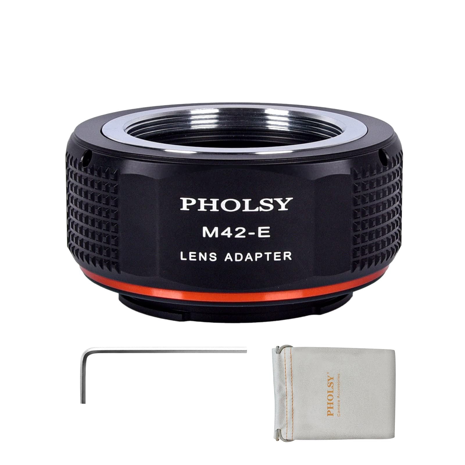 Urth - Adattatore di montaggio lente: compatibile con lente M42 e corpo fotocamera Canon R