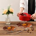 thumbnail image 7 of SKYSONIC Maple Heart Flower Vintage Pot Holders Trivets, 2 Pcs Heat Resistant Trivets,Wooden Board Cotton Thread Weave Mats for Hot Pads Pans Pot Bowl Teapot for Kitchen Decor, 7 of 7