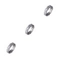thumbnail image 3 of Minnieouse Alianzas de boda de moda, anillos portátiles ligeros brillantes, anillo de dedo clásico exquisito, joyería de mano, banda de manos Type1 NO1, 3 of 6
