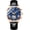 rose gold blue black, variant on Men Analog Automatic Self Winding Mechanical Skeleton Wrist Watch with Stainless Steel/Leather Band Moon Phase Luminous