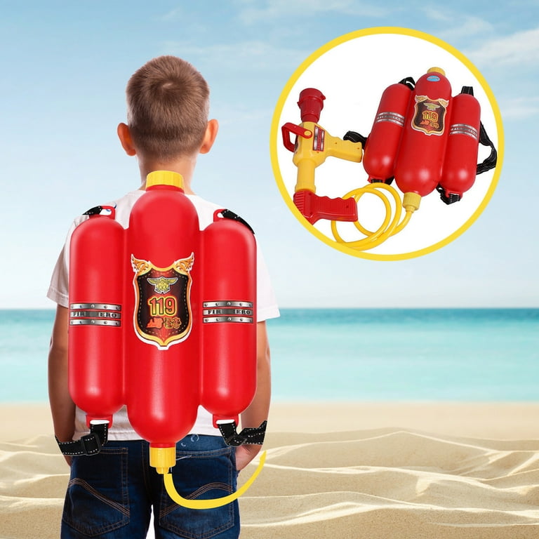 Super soaker water gun with backpack tank deals