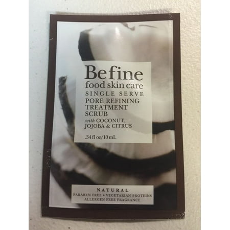 Befine Food Skin Care Pore Refining Treatment Scrub 0.34 fl