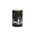 thumbnail image 1 of Led Cylinder Glass Stand Reindeer, 1 of 3