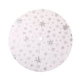 thumbnail image 2 of Xmas Tree Skirt Warm Round Xmas Tree Mat for Indoor Outdoor New Year Holiday 90cm, 2 of 8