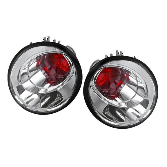 Geelife Tail Lights Clear Brake Lamps Left Right Pair