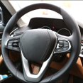 thumbnail image 3 of Senyar Steering Wheel Button Frame Trim,Carbon Fiber Style Car Interior Steering Wheel Button Frame Trim For 5 Series G30 2017-2018, 3 of 8