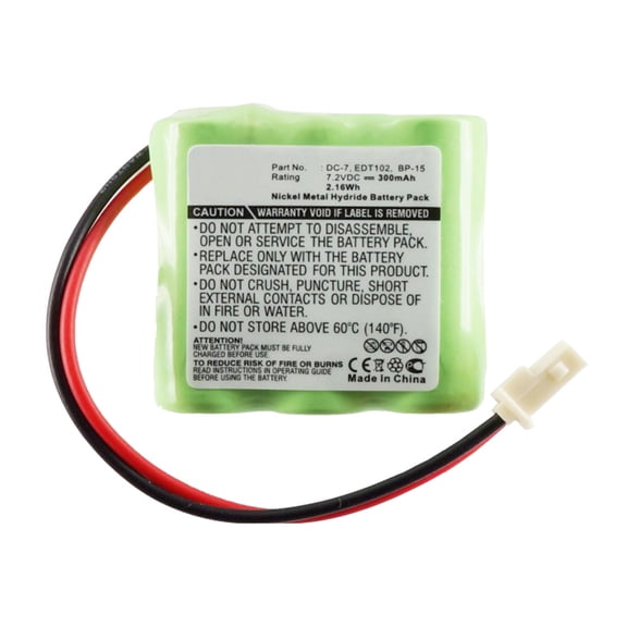 300mAh BP-15, BP-15RT, DC-7, 40AAAM6YMX Battery for Dogtra Collar Transmitters
