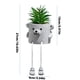 thumbnail image 3 of XWSHYW Flores Artificiales Plantas Suculentas En Macetas Plantas Artificiales Suculentas Plantas En Macetas, 3 of 3