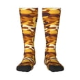 thumbnail image 2 of Lsque Desert Camouflage Printed Crew Socks Men's Women's LightWeight Thin Casual Calf Socks ,Knee High Socks,Cotton Socks, 2 of 9
