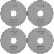 1-inch Hole Standard Solid Cast Iron Weight Plates - Great for Strength Training, Weightlifting, Bodybuilding & Powerlifting, Multiple Choices Available