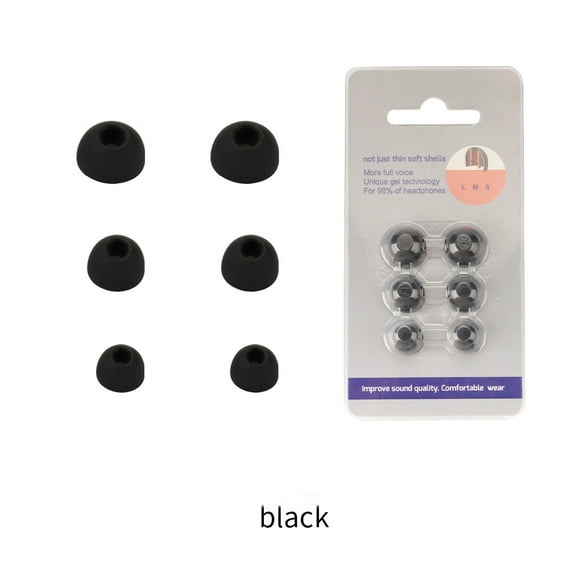 6PCS Replacement Eartips for CMF by Nothing Buds Pro 2 - Silicone Ear Tips (S/M/L Sizes) - Noise Isolation Soft Earbud Covers