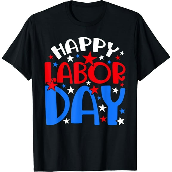 Playful Comfort Tee - Happy Labor Day Men Women Kids T-Shirt