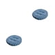 thumbnail image 1 of Bewildely Almohadillas redondas de pana para silla, asiento y cálido, cojín Tatami, almohadilla gruesa, respaldo, colchoneta para dormir Azul 2piezas, 1 of 6