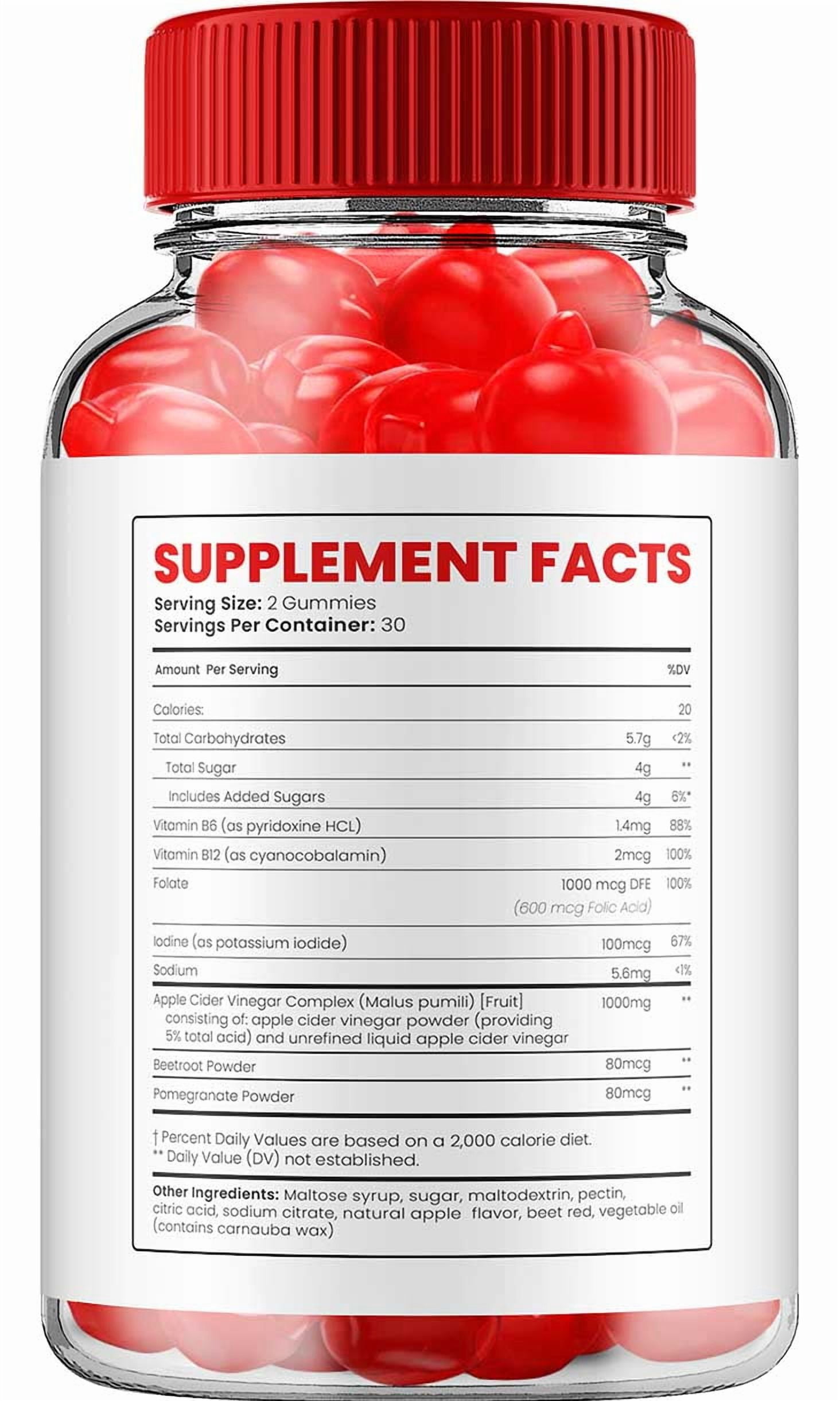 Activlife Keto ACV Gummies Advanced Formula, 3 Pack, 180 Gummies