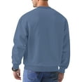 thumbnail image 3 of GENTS BLISS Crew Neck Men Sweatshirts Fleece Long Sleeve Shirts for Men Casual Pullover Sweatshirts for Men, 3 of 5