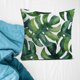 thumbnail image 2 of Daboolka Funda de Almohada de Lino con Plantas de Bosque Tropical, Funda de cojín, decoración para Coche, Boda, Coche (G#), 2 of 8