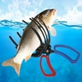 thumbnail image 3 of Pebbuoy Metal Fish Gripper 2/3 Claws Anti-slip Handle Multifunction Fishing Pliers Grabber Fish Control Clamp Tong Fishing Accessories, 3 of 6