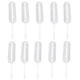 thumbnail image 5 of Billuyoard 50/100 Uds helado gelatina batido pipeta goteros desechables cuentagotas de paja inyector para apretar para pastel postre horneado Herramientas y accesorios para hornear blanco 50 pcs, 5 of 6