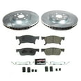 thumbnail image 3 of PowerStop Front Z23 Evolution Sport Carbon-Fiber Ceramic Brake Pad and Drilled & Slotted Rotor Kit Fits: SUBARU Select Models K8479, 3 of 10