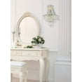 thumbnail image 3 of V2528W12C/RC Elegant Lighting Tranquil - Three Light Wall Sconce-Chrome Finish-Royal Cut Crystal Type, 3 of 7