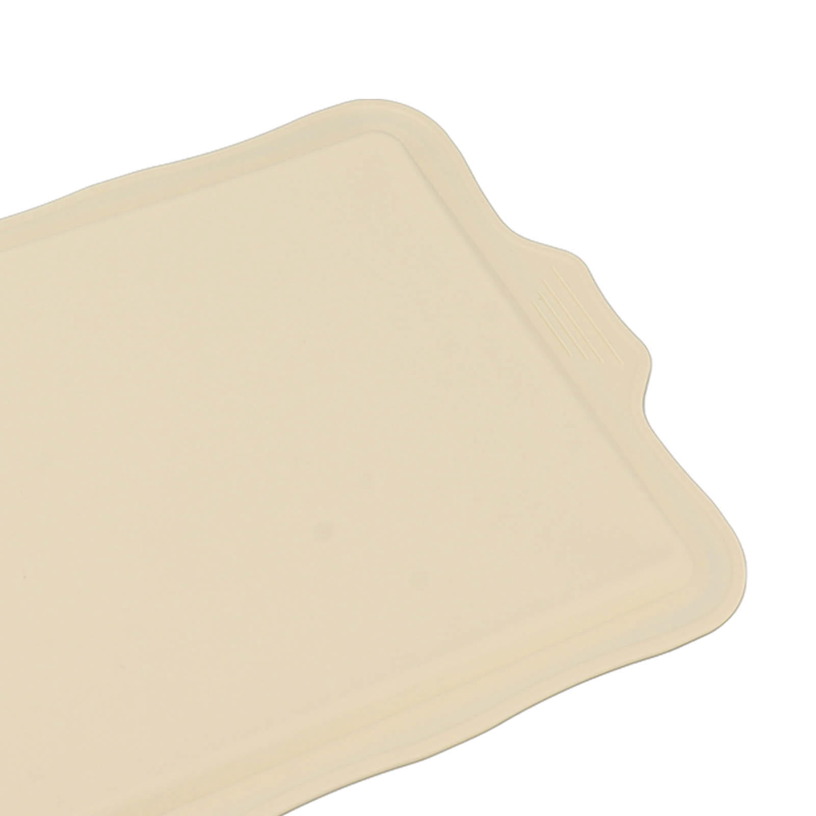 YAHHU Silicone Baking Sheet Pan – Flat Base, Non‑Stick, Heat‑Resistant 16.9" x 11" Cookie & Cake Tray for Home Baking