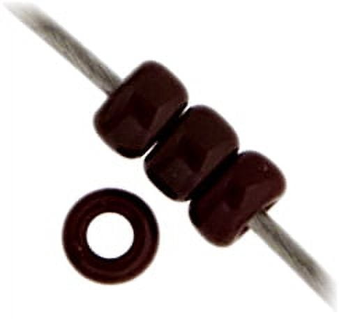 Miyuki Glass Seed Beads 11/0 (250g) DB0409 Opaque Chocolate Brown Bead