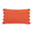 thumbnail image 4 of TOV Furniture Portia Orange Embroidered Cotton Flex 20 x 12 inch Accent Cushion, 4 of 5