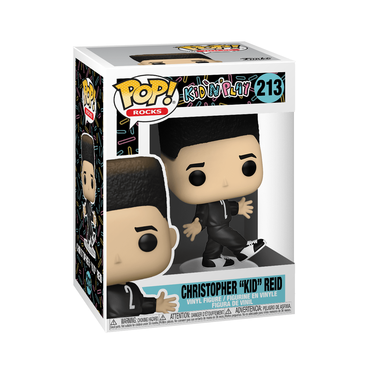Funko POP! Rocks Collectible Vinyl Figure, Kid 'N Play Kid, 5"