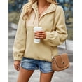 thumbnail image 3 of REDHOTYPE Women's Lightweight Knit Cardigan Long Sleeve Sweater, 3 of 6