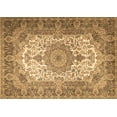 thumbnail image 1 of Ahgly Company Indoor Rectangle Medallion Brown Traditional Area Rugs, 7' x 10', 1 of 4