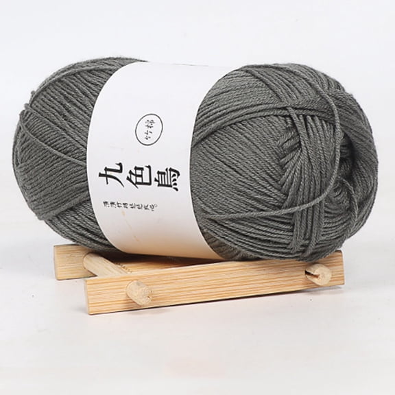 Bamboo Cotton Baby Line Fine Wool Crochet Diy Children Cotton Yarn Wool Blend Soft & Cozy
