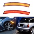 thumbnail image 3 of 4 piezas de luz LED ámbar rojo marcador lateral para Mini Cooper R55 R56 R57 Afortunado Sencillez, 3 of 4