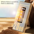 thumbnail image 5 of QuLuJing Fathers Day Gift Ideas, Solar Charging Inflatable Lighter Windproof Metal Lighter, 5 of 7