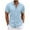 Light Blue, variant on Xixinqiwan No Boundaries Mens Short Sleeve Regular-Fit Shirt Lightweight Breathable Fishing Tees Cotton Linen Casual Button-Down Shirts