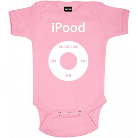 

iPood Pink Baby Bodysuit