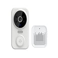 thumbnail image 6 of Smart Video Doorbell with 6-Month Battery, 2-Way Audio and Night Vision, Wireless WiFi Security Doorbell Compatible with 2.4GHz Network for Home Monitoring, 6 of 9
