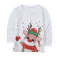 thumbnail image 4 of 2023 Ensembles de Pyjamas de Noël Assortis Imprimé Hommes Velours Shorts de Pyjama de Noël, 4 of 5