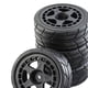 thumbnail image 3 of Neumáticos de ruedas RC Reemplazo De Neumáticos De Llanta De Rueda De Coche RC Para Piezas De Coche HPI 1:10 Estilo B 4 Negro Estilo B 4 Negro Magideal Neumáticos de ruedas RC, 3 of 3