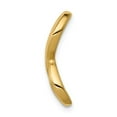 thumbnail image 3 of 14K Yellow Gold Charm Pendant 11 mm 18 Fancy Polished Figure-8 Slide, 3 of 4