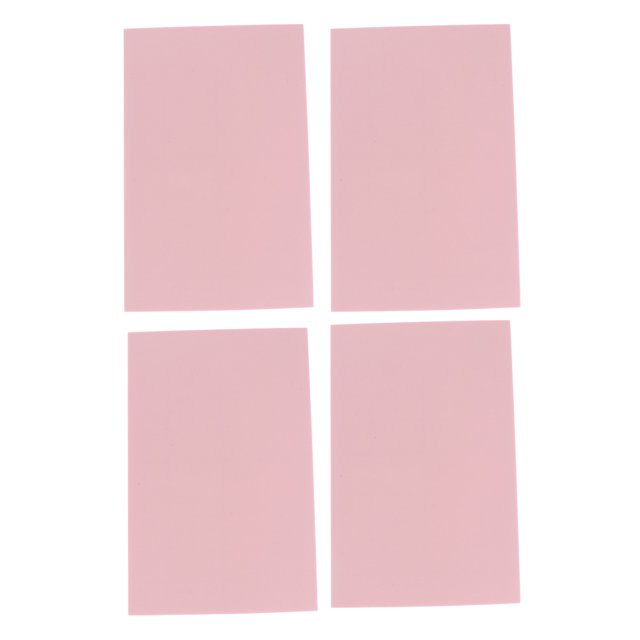 unbranded 4Ud Bloques De Goma Rosa Para Con Bordes Suaves Herramienta Portátil Para Manualidades