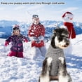 thumbnail image 5 of Suéteres para perros, jersey para perros, suéter mediano para perros, suéter de invierno para perros, abrigos para mascotas, ropa de moda para clima frío, prendas de punto de cuello alto, prendas de a, 5 of 5