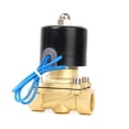 thumbnail image 2 of Válvula Solenoide de Latón de 24 V 1/2 de Funcionamiento Directo para Aire, Agua, Aceite,, 2 of 7