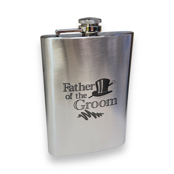 Wedding Party Gifts BEST MAN GROOMSMAN (Flasks and Lighters)
