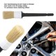 thumbnail image 4 of 5pcs Auto Detailing Brush Set for Cleaning Car Interior Exterior Engine Exhaust Leather SeatWhite Grey, 4 of 5